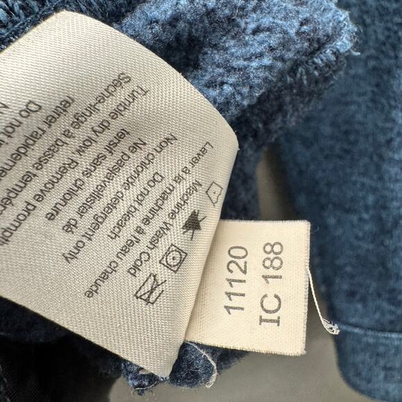 Mountain Khakis Jacket Mens Medium Blue Full Zip Old Faithful Sweater Knit - Picture 8 of 9